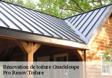 Rénovation de toiture 971 Guadeloupe  Pro Renov Toiture
