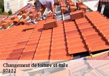 Changement de toiture et tuile 97122